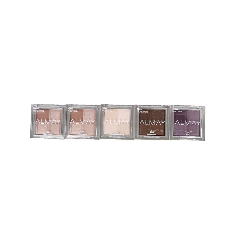 ALMAY New Nouveau Eyeshadow 5 Piece Lot Shades 120 140 170 200‎